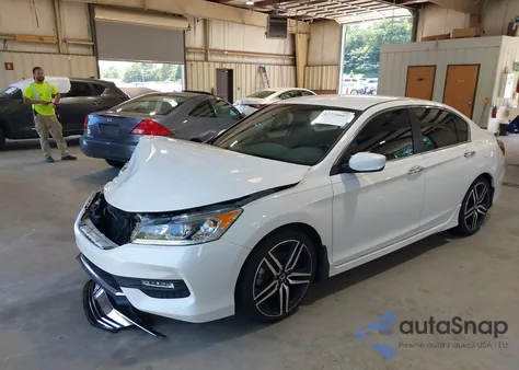 2016 Honda Accord Sport from USA, damaged, VIN 1HGCR2F55GA239793